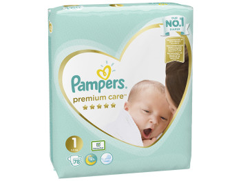 Підгузки PAMPERS Premium Care Newborn (2-5кг) 78шт