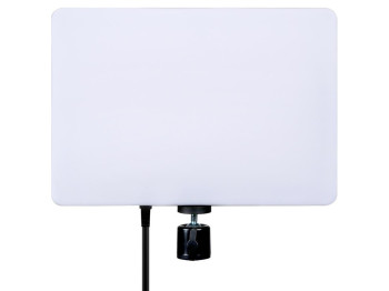 Панель Light RL-11, LED, складана, кріплення, мережевий шнур, пульт, пластик, 30см, колір чорний