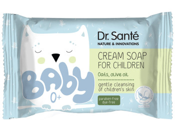 Крем-мыло детское Dr.Sante Baby "Овес и оливковое масло" 90гр