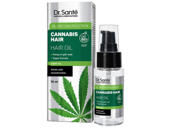 Олія для волосся Dr.Sante Cannabis Hair, з конопляною олією та кератином, 50мл