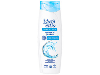 Мицеллярный шампунь Wash and Go Ultra Delicate, для всех типов волос, 200 мл