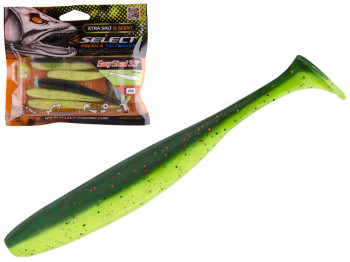 Приманка силиконовая виброхвост съедобная Select Easy Shad 3,5" col.203 90мм (цена за упаковку 5шт)