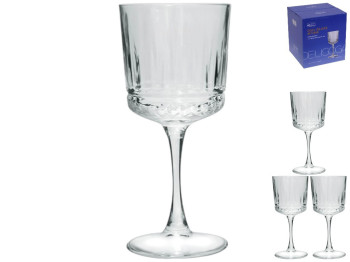 Келих Versailles, скло, 450мл, колір прозорий (ціна за набір 4шт)