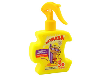 Молочко для безопасного загара детское SPF30 KLYAKSA "Клевое" 200мл