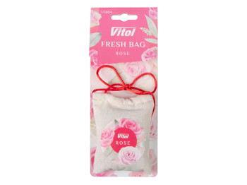 Освіжувач повітря Vitol Fresh Bag Rose, аромат троянди, мішечок