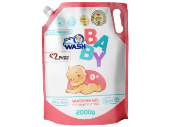 Гель для стирки детской одежды Doctor Wash Baby, дойпак, 2л