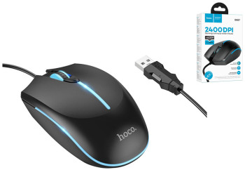 USB Миша Iгрова Hoco GM37 Wonderful gaming luminous Колір Чорний