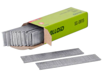 Гвозди для степлера Alloid Pro, тип 8, 15 мм х 1.2 мм, 1000 штук, цвет серебристый