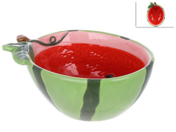 Салатник керамический Watermelon, 13,2х9,8х6см, 250мл
