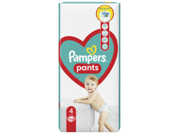 Підгузки-трусики Pampers Maxi Pants, одноразові, розмір 4, 9-15кг, 52шт