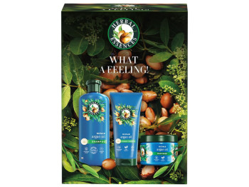Набор подарочный Herbal Essences, шампунь 350мл, маска 300мл, бальзам 250мл (цена за набор 3пр)