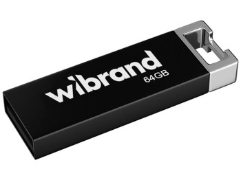 USB флеш-накопичувач Wibrand 64gb Chameleon Колір Чорний