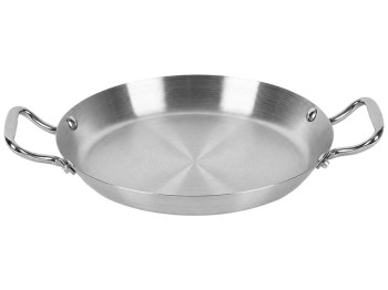Пательня Steel з двома ручками, для приготування та подачі, 22 см