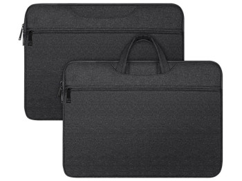 Сумка для ноутбука Dux Ducis LBTC Horizontal Handbag, 15.5–16 дюймов, хлопок, цвет чёрный