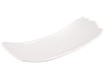 Блюдо Sticks, порцеляна, 26,5×10×5см, колір білий