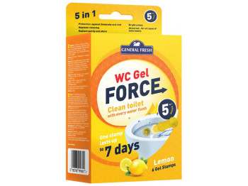 Диски для унитаза гелевые General Fresh Gel Forse "Лимон" 36мл