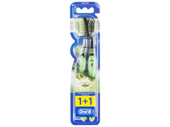 Зубная щетка ORAL-B Био 40 средняя 2шт