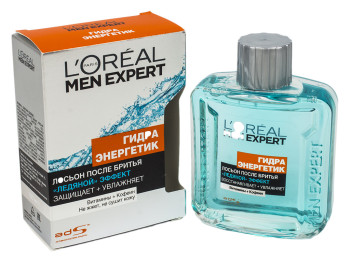 Лосьйон після гоління LOreal Men expert "Гідра енергетик" Крижаний ефект 100мл