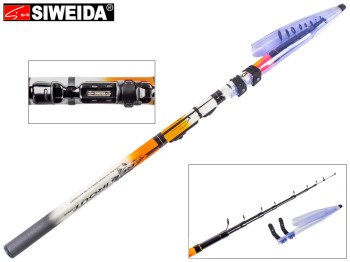 Удочка Siweida "Red Trout" карбон, 9 колец, 9-секционная 4м, 15г
