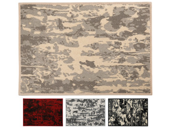 Килимок для підлоги Fade, поліестер-гума, абстрактний візерунок, 40×60 см, 4 дизайни (ціна за 1шт)