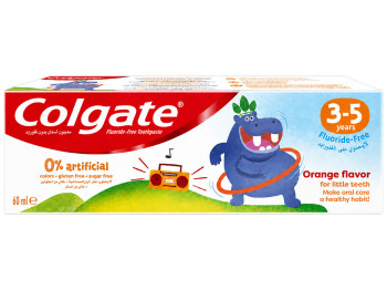 Зубна паста Colgate дитяча Orange, 3-5 років, 60мл