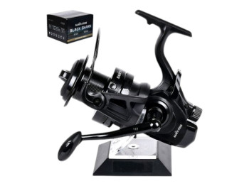 Котушка Sam's Fish Black shark 9000, 7+1 підшипник, бейтраннер, металева шпуля
