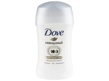 Антиперспирант-карандаш Dove "Невидимый" 48ч, от белых следов 40мл