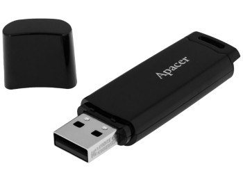 USB флеш-накопичувач Apacer AH336 64gb Колір Чорний