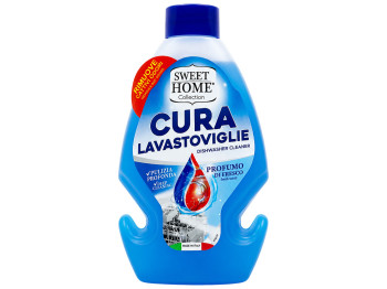 Засіб для чищення посудомийної машини Sweet Home Fresh від жиру та накипу, 250 мл