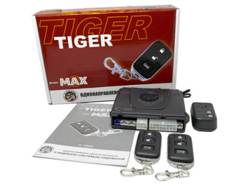 Автомобильная сигнализация Tiger MAX, односторонняя