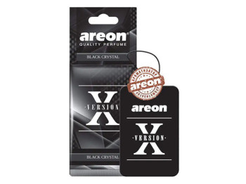 Освіжувач повітря AREON Х-Vervision листочок Black Crystal