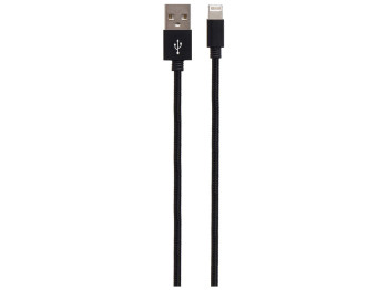 Кабель USB Hoco X35 Premium Charging Lightning 0.25m Колір Чорний
