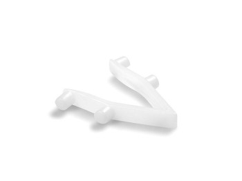 Скоба пружинна Intex 10382 для прямокутних басейнів Prism Frame, 5,5×5×4см, колір білий