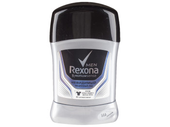 Антиперспірант-олівець для чоловіків Rexona men Motionsense "Прозорий лід" 48г 50мл