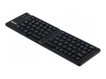 Клавиатура беспроводная складная Jeqang JB‑828, bluetooth 5.2, RGB‑подсветка, 300mAh, ENG/UKR
