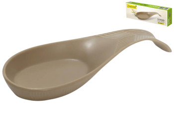 Підставка під ополоник Maestro Geometry Beige, кераміка, 22×8×3,5см, колір бежевий
