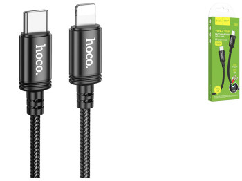 Кабель USB Hoco X89 Type-C to Lightning PD27W 2m Колір Чорний
