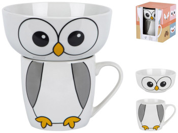 Набір посуду дитячого Limited Edition Happy Owl (ціна за упаковку 2 предмети) 45609