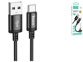 Кабель USB Hoco X89 Type-C 3A 2m Колір Чорний