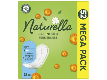 Прокладки гігієнічні Naturella Ultra Calendula Tenderness Light, щоденні, календула, 52шт