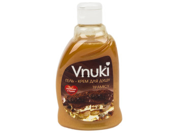 Гель-крем для душа Vnuki "Тирамису" флип-топ 400мл