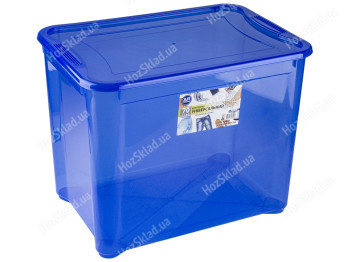 Контейнер Ал-Пластик Easy box 70л синий