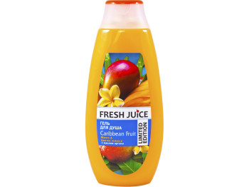 Крем-гель для душа Fresh Juice "Caribbean Fruit" Карибский фрукт 400мл
