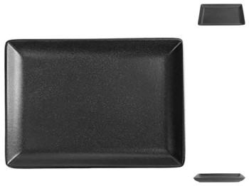 Блюдо для подачі Porland Black, 18х13см
