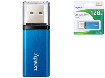 USB флеш-накопичувач 3.2 Apacer AH25C 128gb, колір Синiй