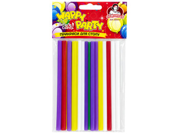 Трубочки для мартіні Помічниця Happy Party, 25 шт