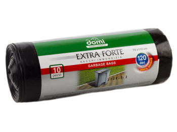 Пакети для сміття 120л "Domi" Extra Strong10шт