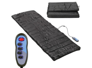 Масажний матрац Massage Mat, з підігрівом, 9 моторів, пульт, 170×58 см