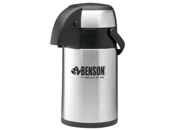 Термос помповый Benson, 3л