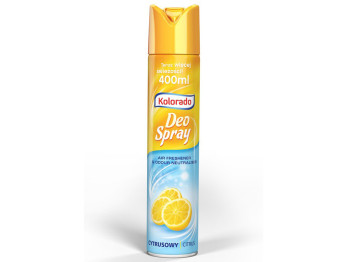 Освіжувач повітря в аерозолі Kolorado Deo-spray "лимонний" 400мл